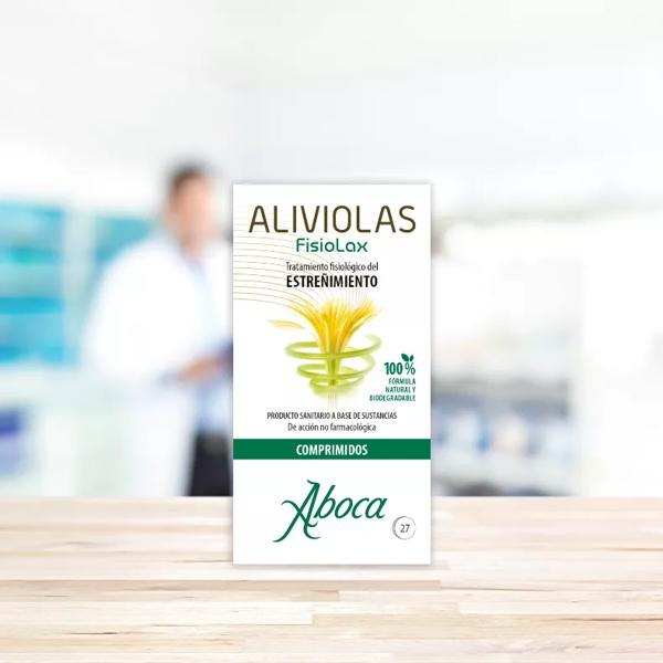 Aboca Aliviolas Fisiolax Constipation 27 Tablets