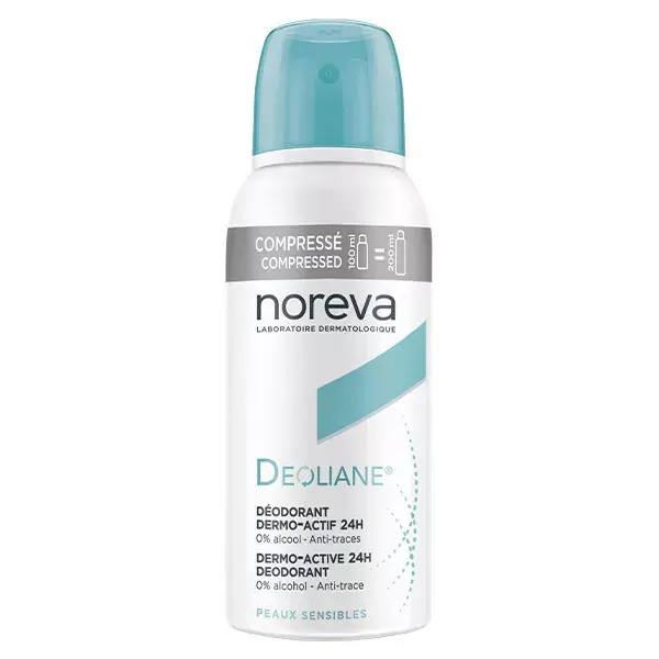 Led Noreva Deoliane Déodorant Spray Dermo-Actif 24h 100ml