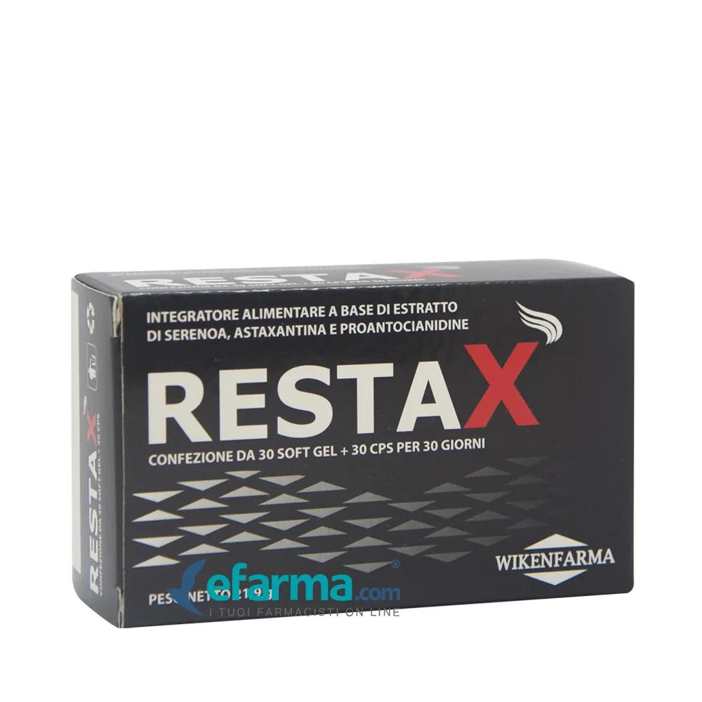 Restax Integratore 30 Capsule + 30 Capsule Softgel