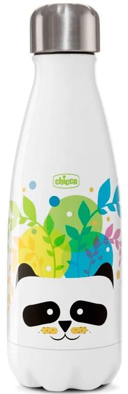 Chicco Trinkflasche Edelstahl Pandabär
