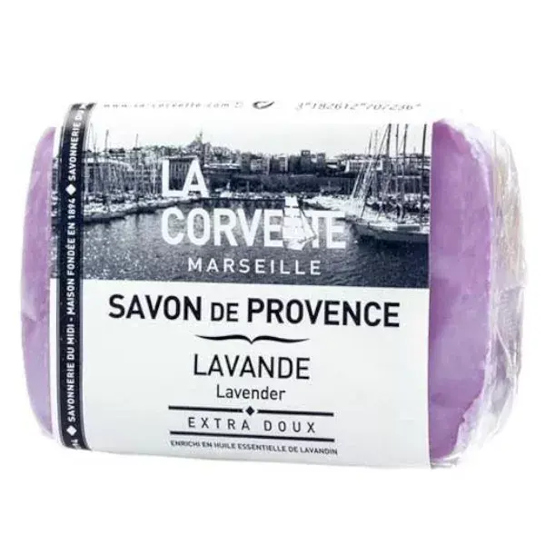 La Corvette Marseille Savon de Provence Lavande Filmé 100g
