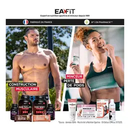 Eafit Pure Whey Double Chocolat 1,8Kg