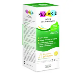 Pediakid Sirop Toux Sèche et Grasse 125ml