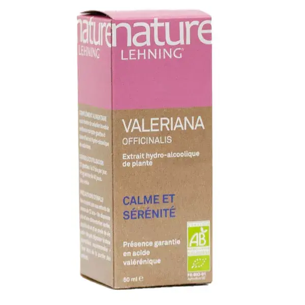 Lehning Nature Valeriana Officinalis Bio 60ml