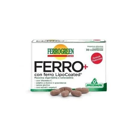 Specchiasol Ferrogreen Plus Ferro+ Integratore Alimentare 30 Compresse