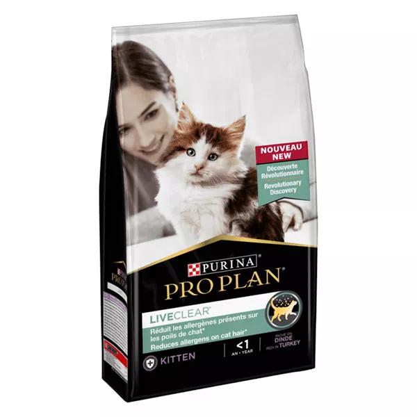 Purina Proplan Liveclear Kitten Dinde sachet 1.4kg
