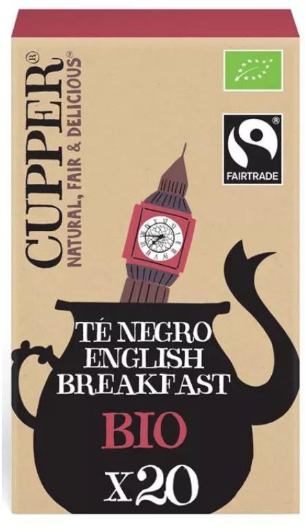 Cupper Té Negro English Breakfast BIO 20 Bolsitas