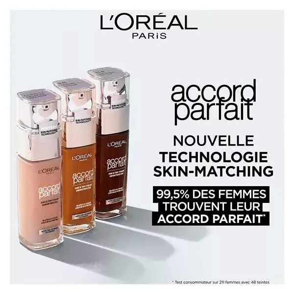L'Oréal Paris Accord Parfait Fond de Teint Fluide N°2N Vanille 30ml