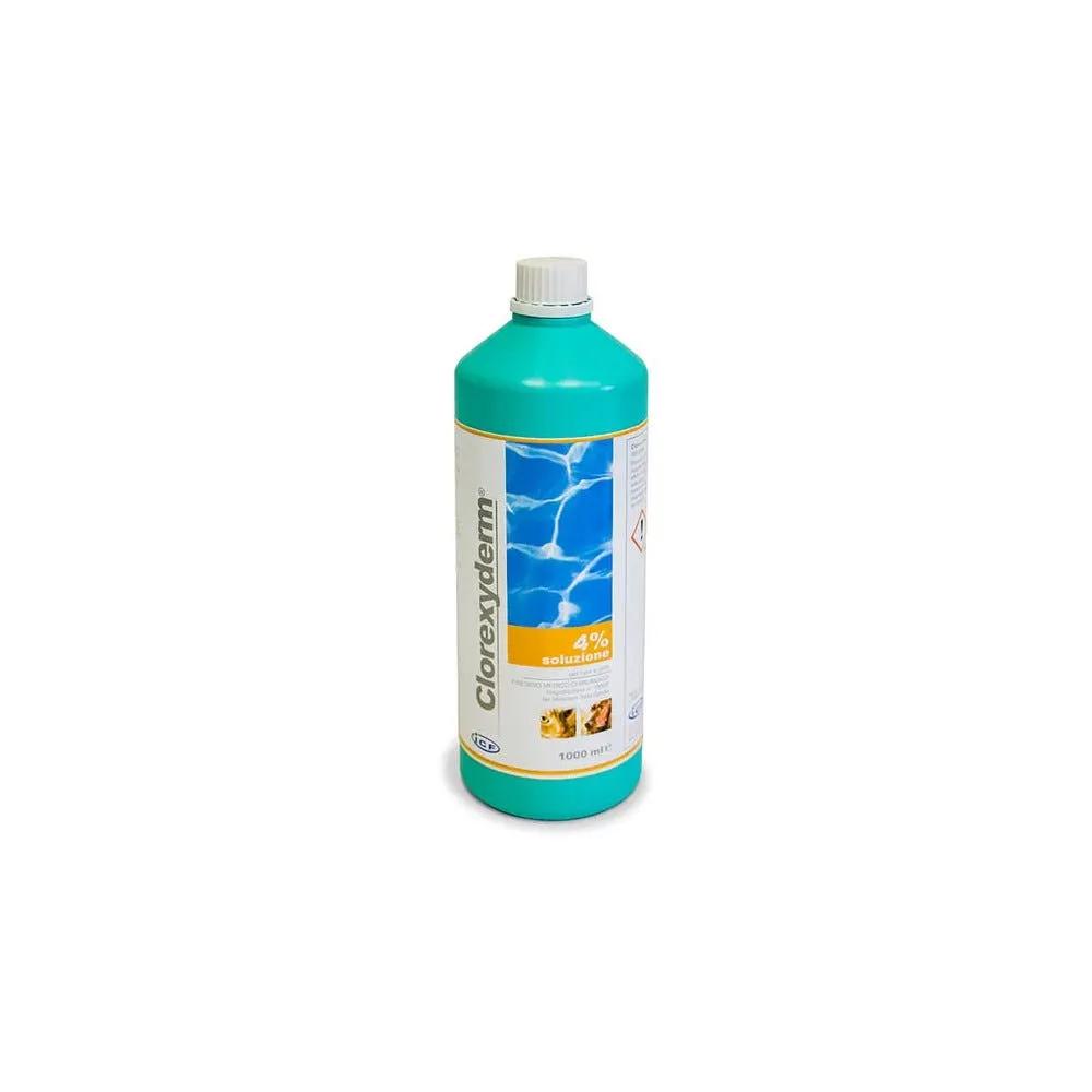 Icf Clorexyderm Soluzione 4% Disinfettante Cani E Gatti 1000 Ml