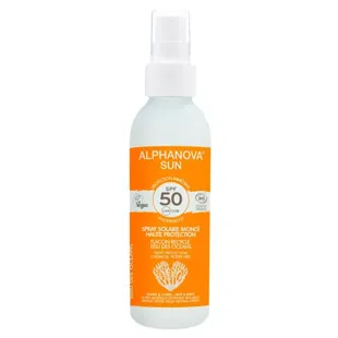 Alphanova Sun Spray Bio SPF50 Plastic Recyclé des Océans 125ml