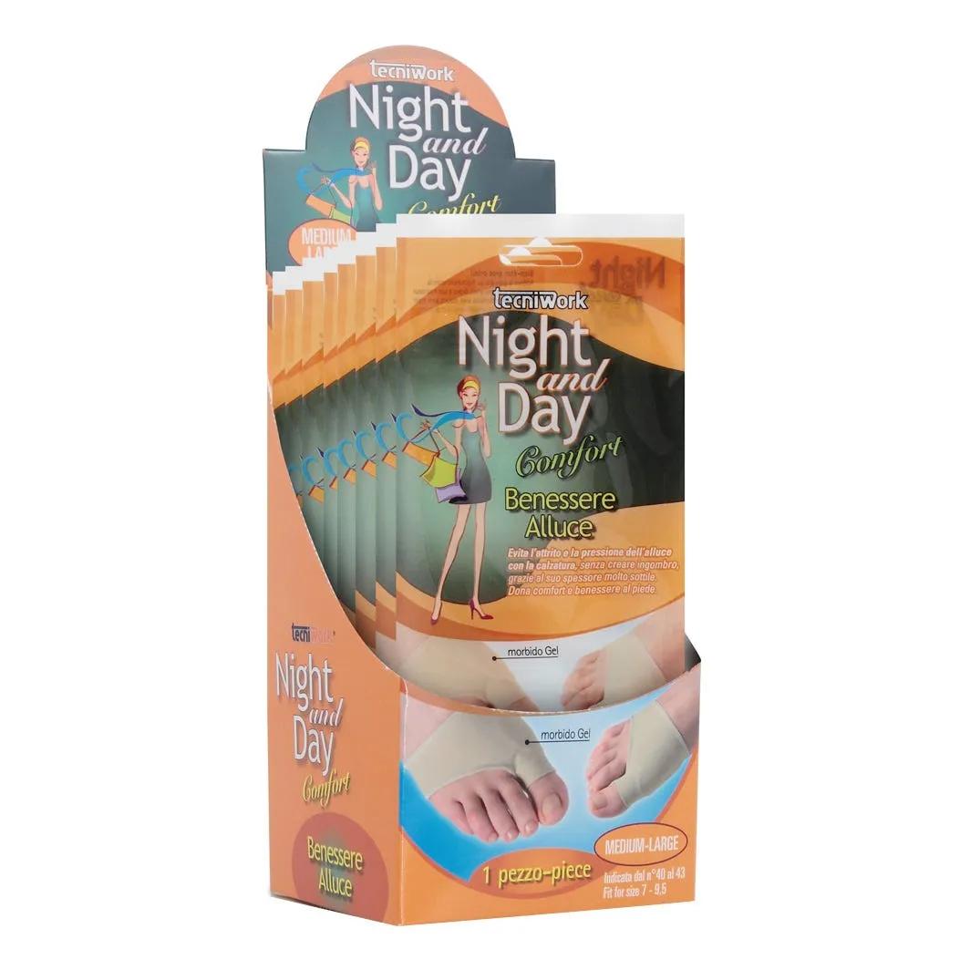 Night&Day Benessere Alluce Cuscinetto Protettivo Alluce Valgo Taglia M-L