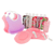 Twistshake Bibs + Tableware + Cup + Reusable Bags Pink