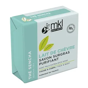 MKL Green Nature Lait de Chèvre Sapone Ultra Ricco Tè Sencha 100g