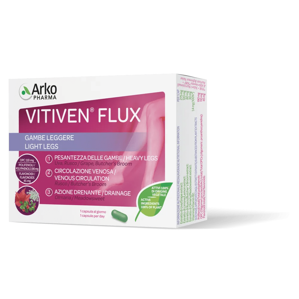 Vitiven Flux Integratore Per La Circolazione 30 Capsule