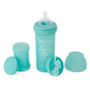 Biberon anti-colique Twistshake Turquoise 260 ml