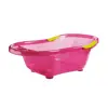 dBb Remond Baignoire Rigide avec Bouchon de Vidange Rose Translucide