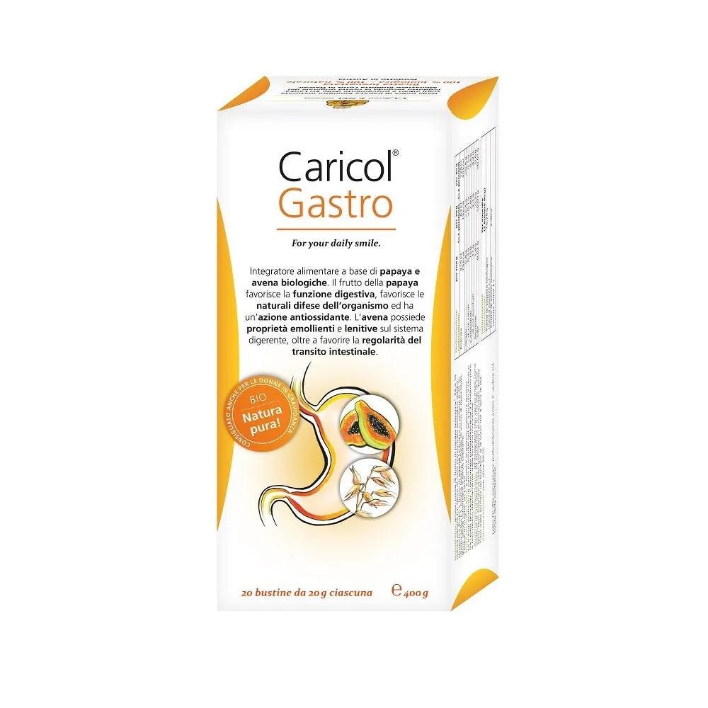 Caricol Gastro Integratore Per La Digestione e Transito Intestinale 20 Stick