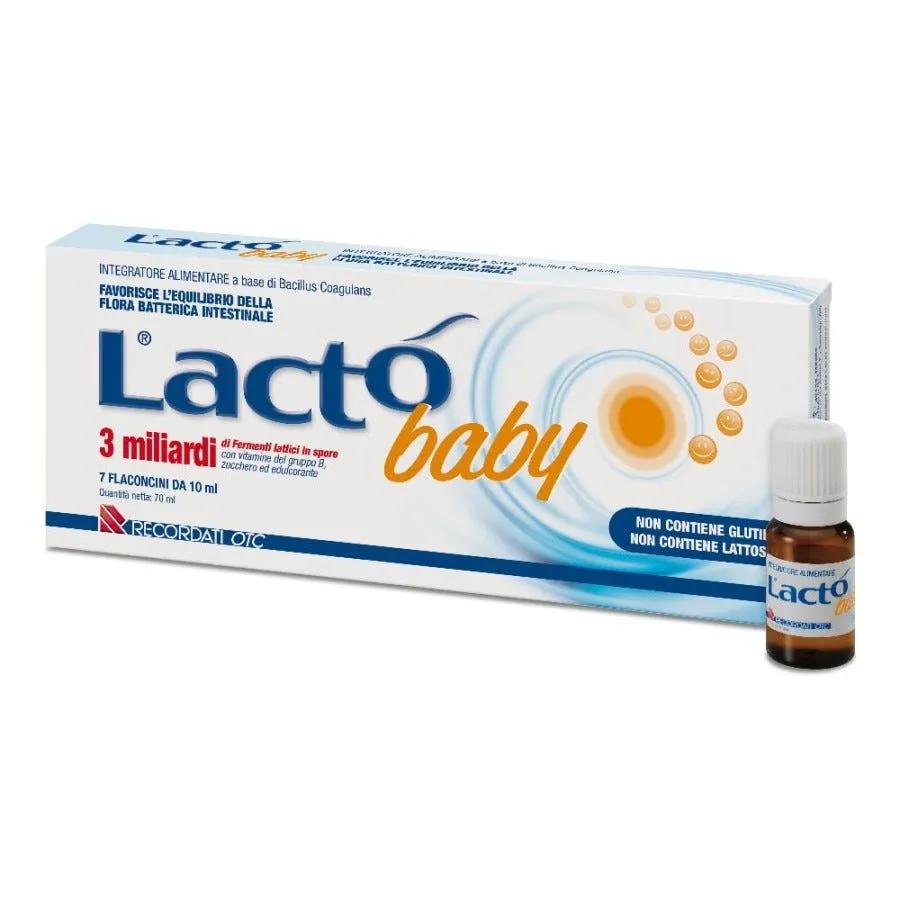 Lacto' Baby 3 Miliardi Integratore Fermenti Lattici in Spore 7 Flaconcini