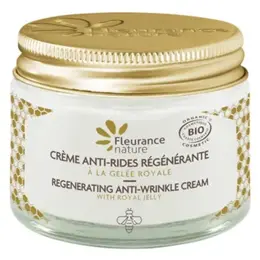 Fleurance Nature - Crème Anti-rides régérérantes à la gelée royale Bio - Pot 50 ml