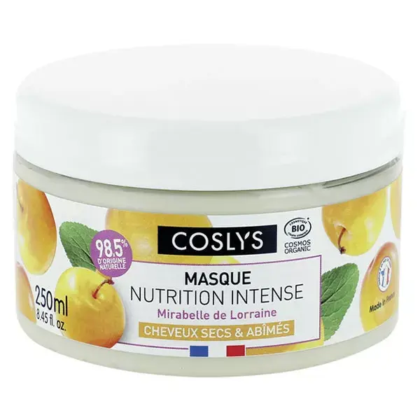 Coslys Masque Capillaire Nutrition Intense Bio 250ml