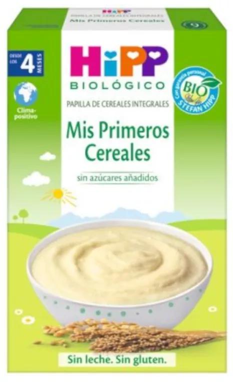 Hipp Biológico Papilla Cereales Integrales Mis Primeros Cereales sin gluten 200 gr