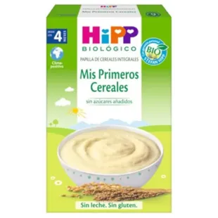 Hipp Biológico Papilla Cereales Integrales Mis Primeros Cereales sin gluten 200 gr