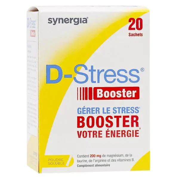Synergia D-Stress Booster 20 Sobres