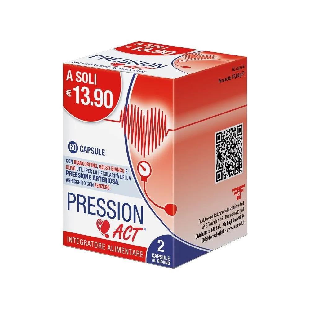 Pression Act Integratore Per Il Benessere Cardiovascolare 60 Capsule