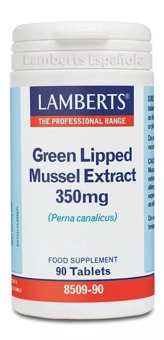 Lamberts Extrato de mexilhão de lábios verdes 350mg 90 comprimidos