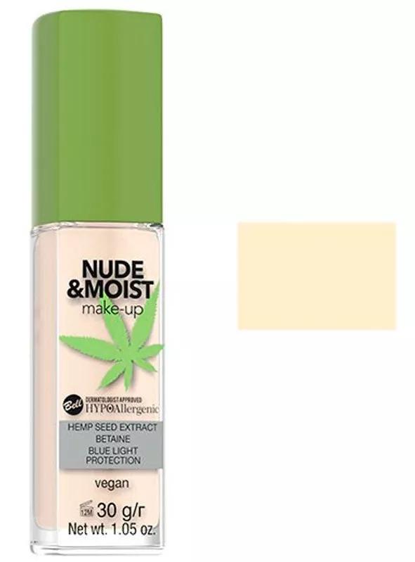 Bell Base de Maquillaje Nude&Moist HYPO Tono 02 30 ml