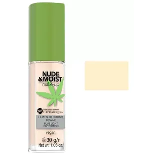 Bell Base de Maquillaje Nude&Moist HYPO Tono 02 30 ml