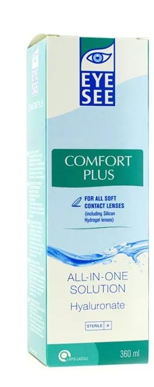 Eye See Solución Única Comfort Plus con Hilauronato 360 ml