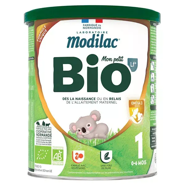 Modilac Mon Petit Bio Lf+ Infant Milk 1st Age 800g