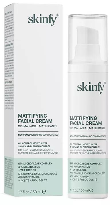 Skinfy Vette Huid Matterende Hydraterende Crème 50 ml