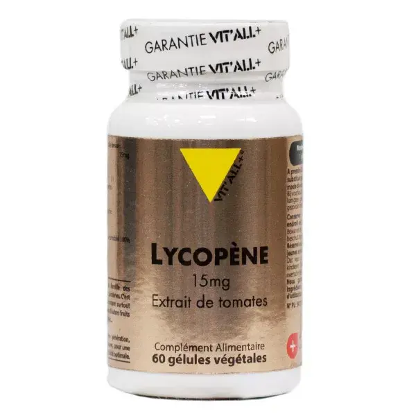 Vit'all+ Lycopène 15mg 60 gélules végétales