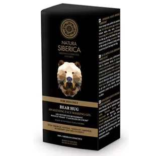 Bear Hug Regenerierendes Reinigungsgel Natura Sibérica Men 150ml