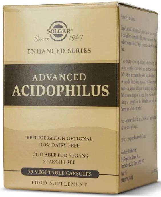 Solgar Geavanceerde Acidophilus 50 Plantaardige capsules