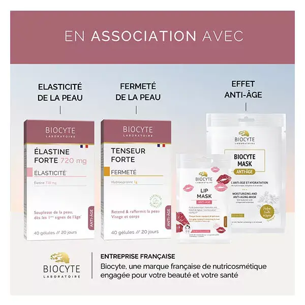 Biocyte Collagen Express Fermeté Comble les rides 180 Gélules