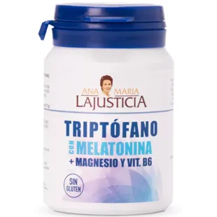 Ana Maria Lajusticia Tryptophane + Mélatonine + Magnésium et Vit. B6 60 Comprimés
