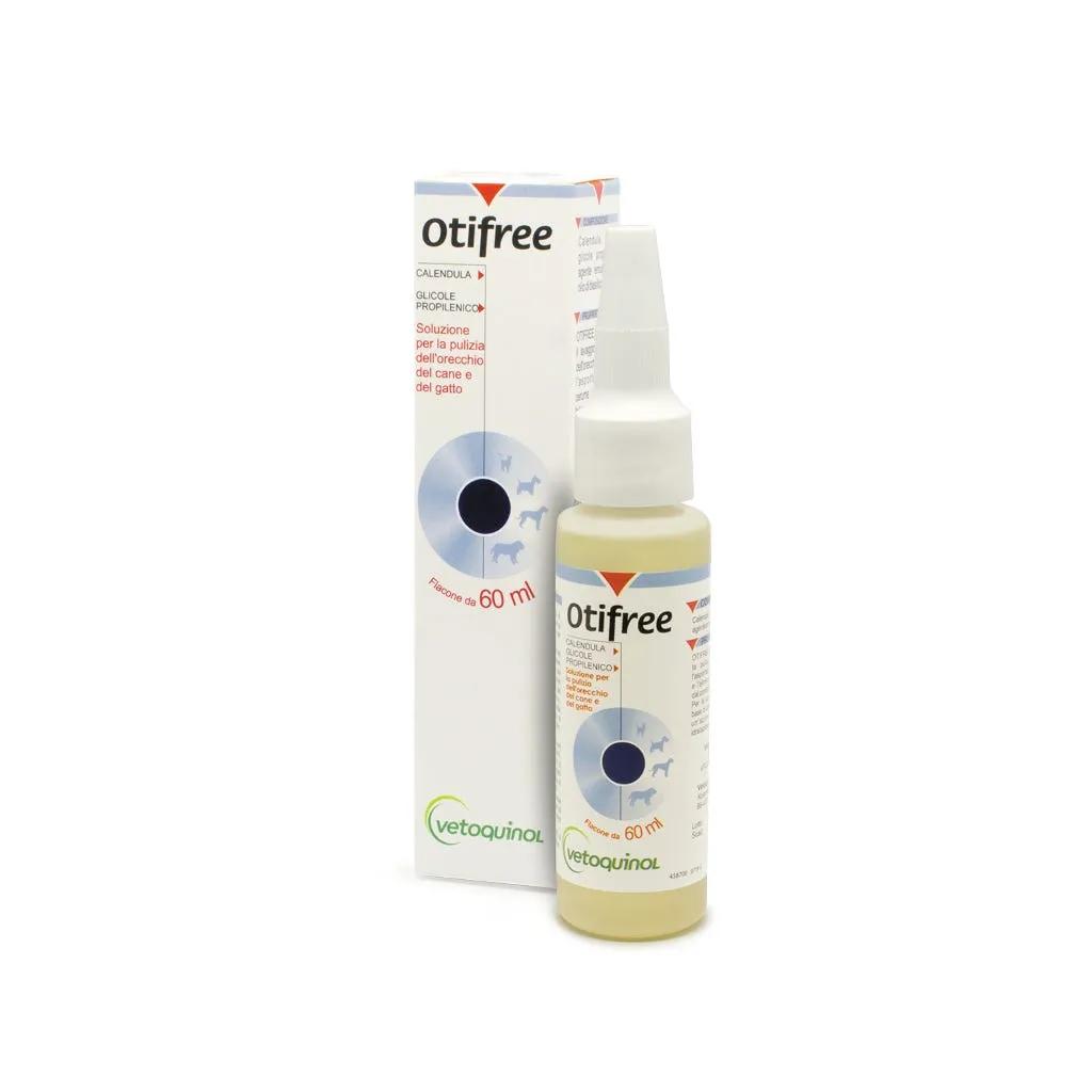 Otifree Soluzione Pulizia Auricolare Cani E Gatti 60 ml