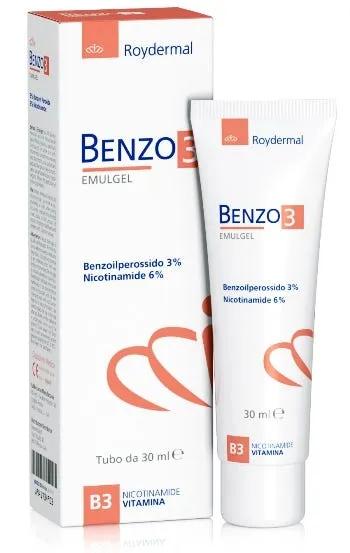 Benzo 3 Emulgel Trattamento Per Pelli A Tendenza Acneica 30 ml