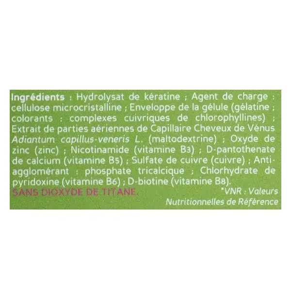 Biocyte Kératine Forte Anticaída 40 comprimidos