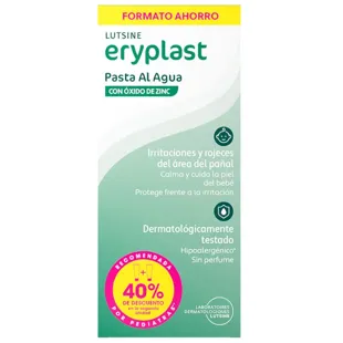 Lutsine Eryplast Pasta water 125gr + 125gr (40% discount 2nd unit)
