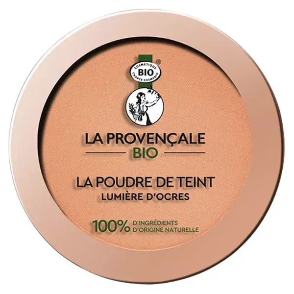 La Provençale Le Teint Complexion Powder Light Ochre Organic Medium Dark 8g