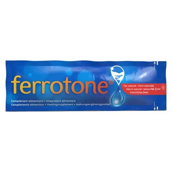Ferrotone Hierro Original 14 sobres unidosis
