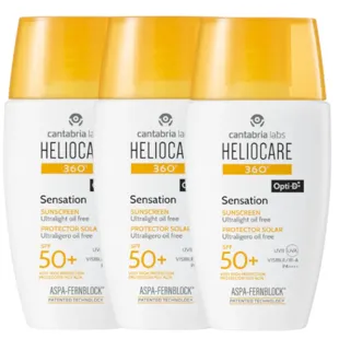 Heliocare 360 Sensation SPF50+ 3x50 ml