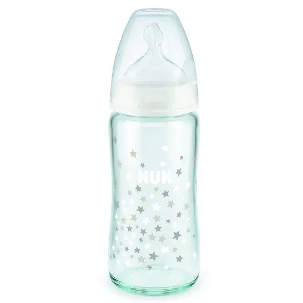 NUK First Choice Plastic Baby Bottle 0-6m 300ml