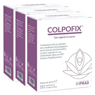 Colpofix Gel Vaginale Spray 20ml Confezione da 3