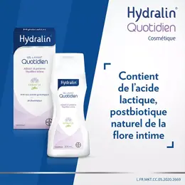 Hydralin Quotidien Gel Lavant Équilibre Intime 200ml