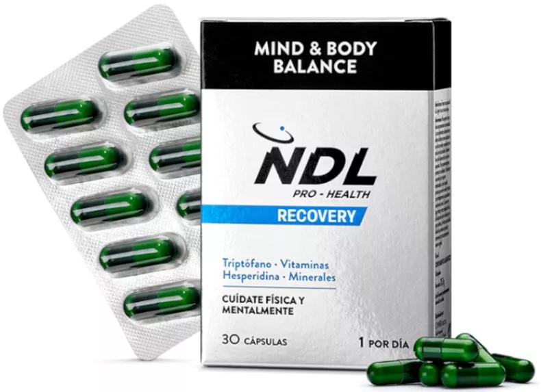 NDL Pro-Health Mind & Body Balance Triptofano com Magnésio e Vitamina B6 30 Cápsulas